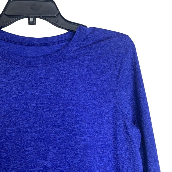 Lululemon Swiftly Breathe Long sleeve Women Blue SZ 6 - Picture 7 of 15